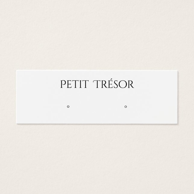 Elegante Pantalla De Conducción De Stud Blanco Lla (Frente)