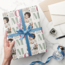 Elegante papel de envolvimiento de Collage de foto