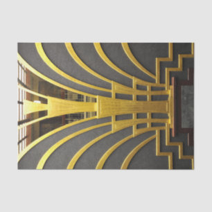 Elegante Papel De Tejido Art Deco Gatsby Design