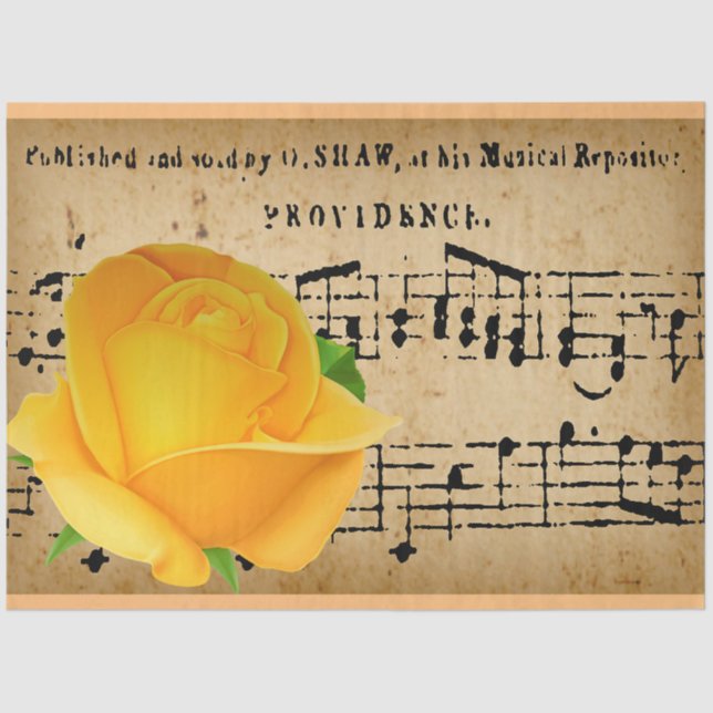 Elegante papel de tejido floral vintage Rosa (Anverso)