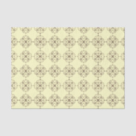 Elegante Papel Tejido Floral Amber pequeño