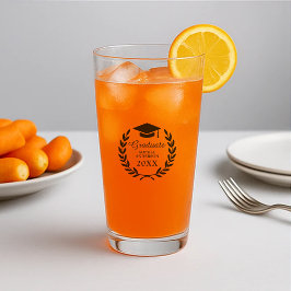 Elegante Partido de Graduación de Nombre Azul de l