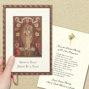 Elegante Pascua de Resurrección Jesús Oración