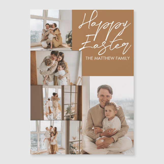 elegante Pascua Moderna, colección de cinco fotos  (Anverso)