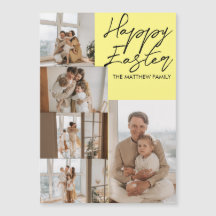 elegante Pascua Moderna, colección de cinco fotos