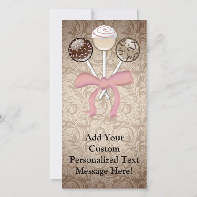 Elegante pastel de damasco de cacao (Anverso)