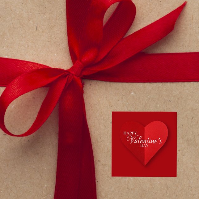 Elegante Pegatina El día de San Valentín del Coraz (Subido por el creador)