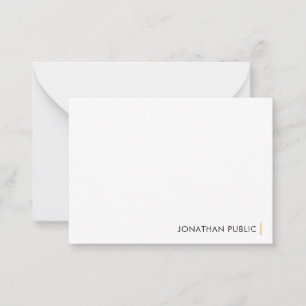 Elegante Personalizado de plantilla de diseño senc