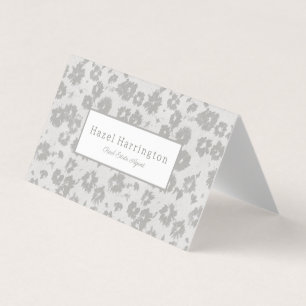 Elegante Personalizado de tarjetas de visita plega