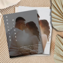 Elegante Personalizado simple de la invitación a l