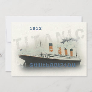 Elegante Personalizado Vintage Textos Invitación T