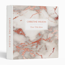 elegante piedra de mármol blanco y rosa de oro