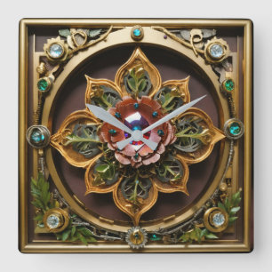⏰ Elegante Pieza De Tiempo Delight! Reloj de pared
