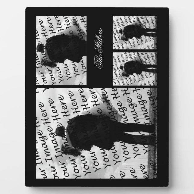 Elegante placa de Personalizado de cartera (Frente)