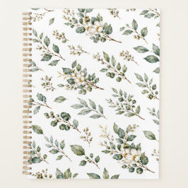 Elegante Planificador Botánico de Eucalipto