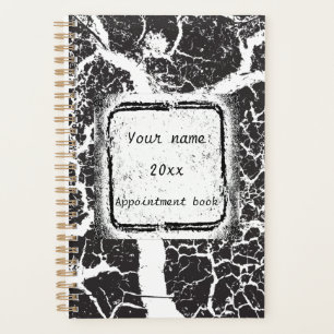 Elegante planificador personalizado del libro de c