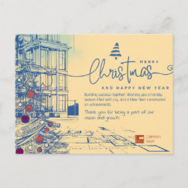 Elegante Plano de Navidad y Arquitectura 