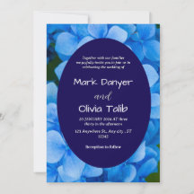 Elegante plantilla de invitación a la boda de la m