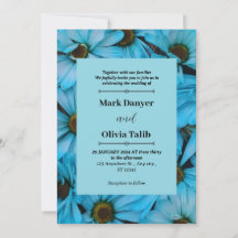 Elegante plantilla de invitación a la boda de la m