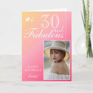 Elegante plantilla fotográfica de cumpleaños númer