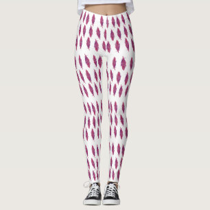 Elegante plumas acuáticas Personalizados Leggings