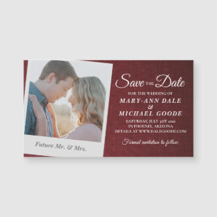 Elegante Polaroid - Instantánea Guardar la fecha