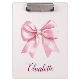 Elegante Portapapeles de nombre personalizado de c