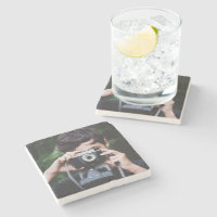 Elegante posavasos de piedra para hogar moderno