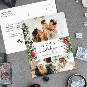 Elegante postales para vacaciones en invierno botá