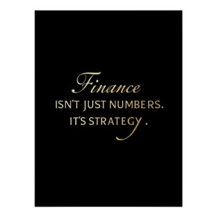 Elegante Poster de motivación de serie para Office