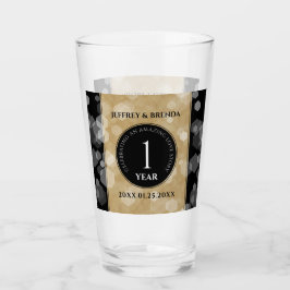 Elegante primer aniversario de Boda de papel