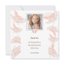 Elegante Primera Santa Comunión Gracias carta