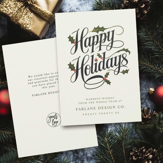 Elegante profesional empresarial feliz de Navidad (Subido por el creador)