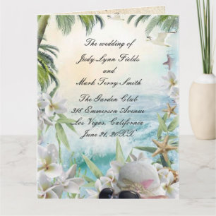 Elegante programa de Bodas Tropicales Florales en