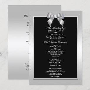Elegante programa de Bow y Boda Negra de Gema Plat