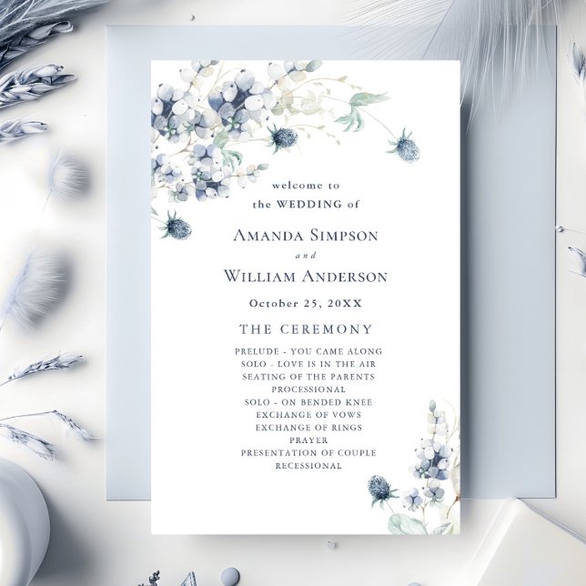 Elegante programa de celebración de la ceremonia n (Subido por el creador)