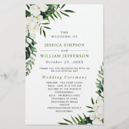 Elegante programa de ceremonias de Boda del Boho d