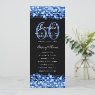 Elegante programa de cumpleaños número 60 Armada g