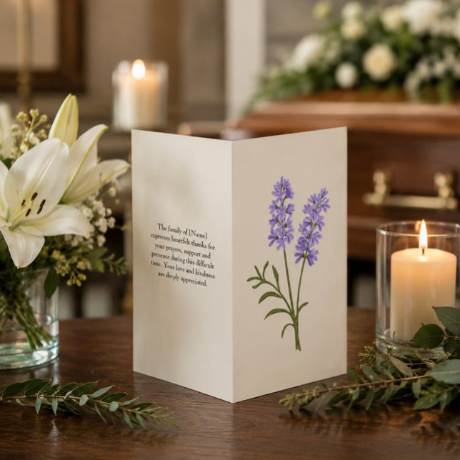 Elegante Programa de Orden de Servicio de Funeral  (Subido por el creador)