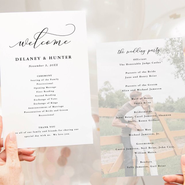 Elegante programa fotográfico de doble cara de pap (Subido por el creador)