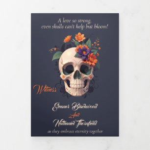 Elegante programa Gótico Completo de Bodas Tridobl