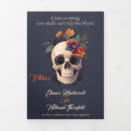 Elegante programa Gótico Completo de Bodas Tridobl