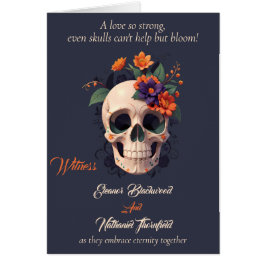 Elegante programa gótico de 3D Floral Complete Wed