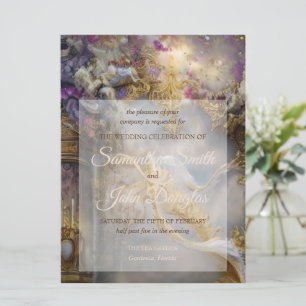 Elegante Puerta de Oro Celestial, Texto Dorado