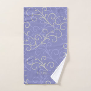 Elegante Púrpura Swirl Personalizado