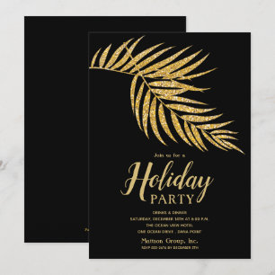 Elegante Purpurina de oro Navidades de vacaciones 