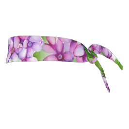 Elegante rama lila acuarela