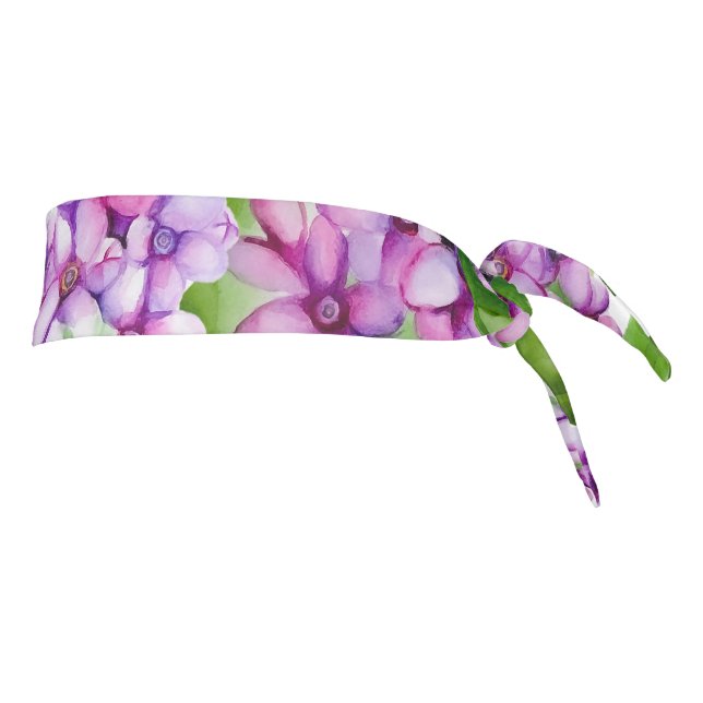 Elegante rama lila acuarela (Girar 90)