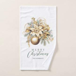 Elegante ramo clásico de Navidades de lujo con men