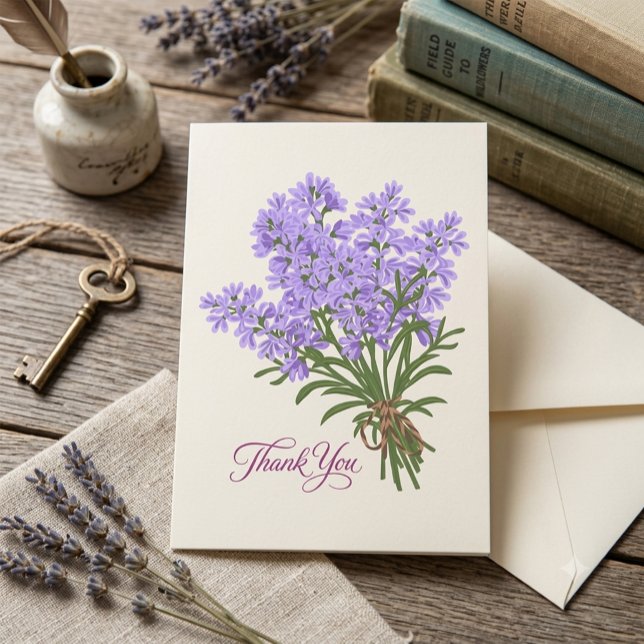 Elegante ramo floral de lavanda Agradecimiento man (Subido por el creador)